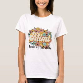 Skapa dina egna Mimi Flowers T Shirt
