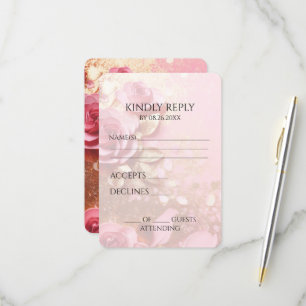 Skapa dina egna Pappra blommor för Glitter och Ros OSA Kort