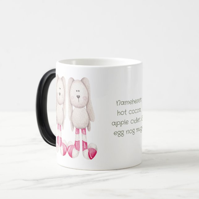 Skapa Dina Egna Pepparmyntskaniner Jul Magisk Mugg (Framsida vänster)