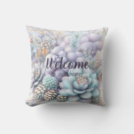 Skapa dina egna Pinecones & Succulents Pastel Kudde