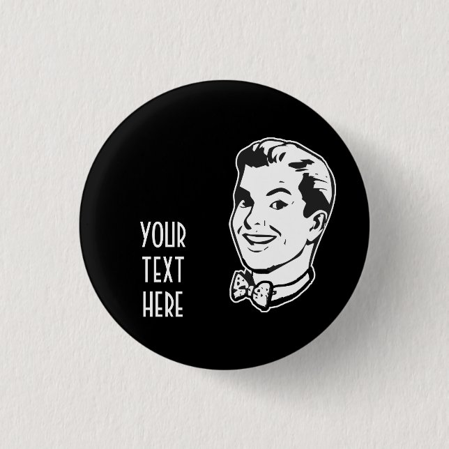 SKAPA DINA EGNA RETRO GRABBFLUGAGÅVOR KNAPP (Framsida)