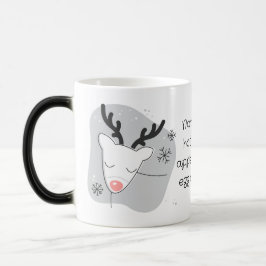 Skapa Dina Egna Retro Renar Silver Juldekorationer Magisk Mugg
