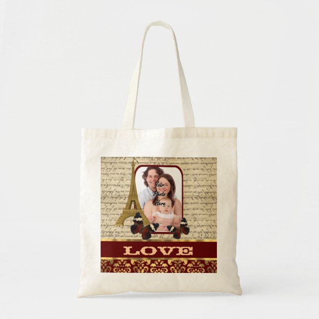 Skapa dina egna romantiska valentineser tygkasse (Framsidan)