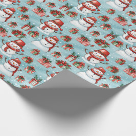 Skapa dina egna Snögubbar för ost Presentpapper