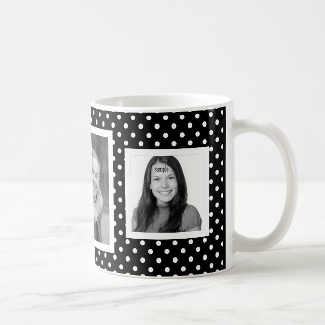 Skapa dina egna tre kvadrerar foto kaffemugg (Höger)