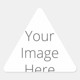 Skapa dina egna triangelspärrar triangelformat klistermärke