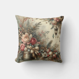 Skapa dina egna Viktorianska jullampor för Blommig Kudde