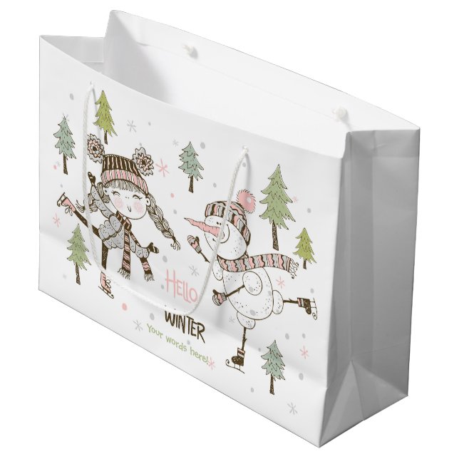 Skapa Dina Egna Vintervänner på Isbanan (Framsidan Vinklad)