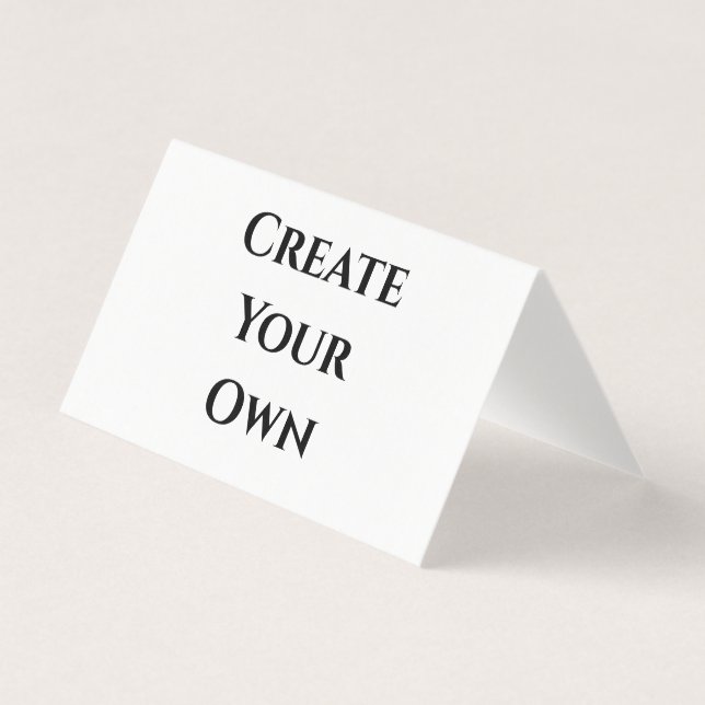 Skapa dina egna Visning-kort Kort (Framsida)