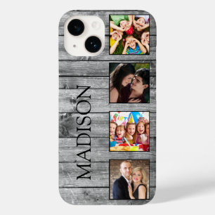 Skapa ditt Anpassningsbar Photo Collage Rustic Far