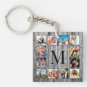Skapa ditt Anpassningsbar Photo Collage Rustic Far