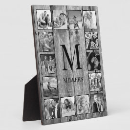 Skapa ditt Anpassningsbar Photo Collage Rustic Far