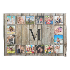 Skapa ditt Anpassningsbar Photo Collage Rustic Far