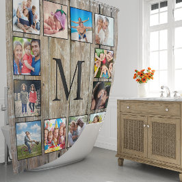 Skapa ditt Anpassningsbar Photo Collage Rustic Far