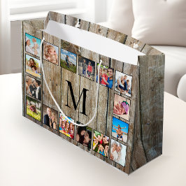 Skapa ditt Anpassningsbar Photo Collage Rustic Far