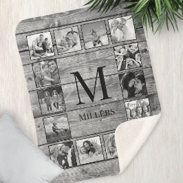 Skapa ditt Anpassningsbar Photo Collage Rustic Far