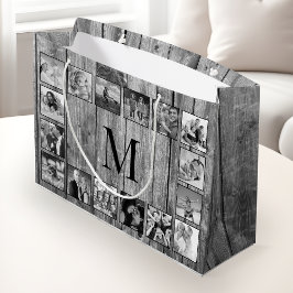 Skapa ditt Anpassningsbar Photo Collage Rustic Far