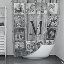 Skapa ditt Anpassningsbar Photo Collage Rustic Far
