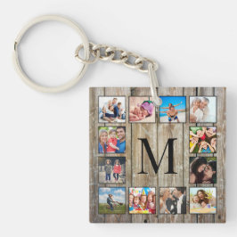 Skapa ditt Anpassningsbar Photo Collage Rustic Far