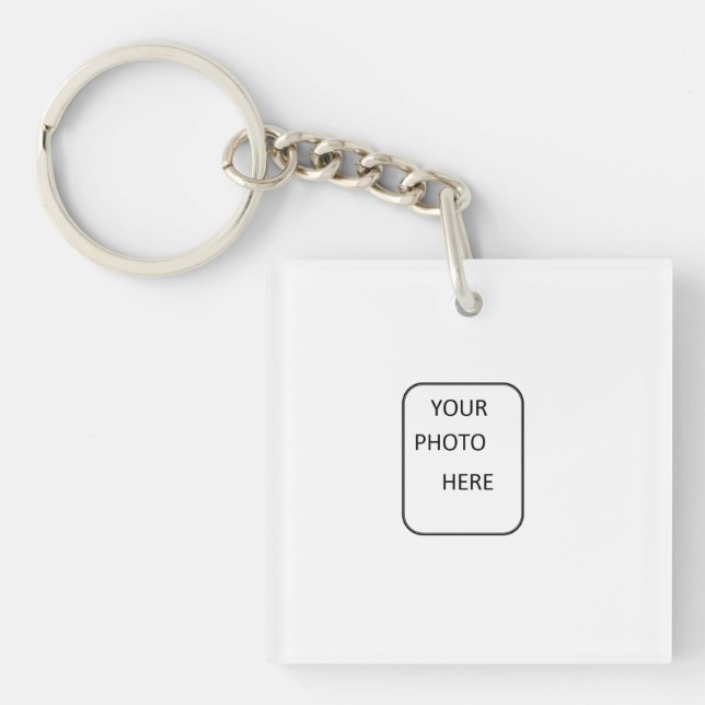 Skapa ditt av en snäll akryl Keychain (Framsidan)