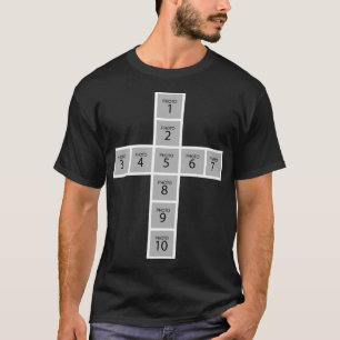 Skapa ditt eget 10 fotokollage Christian kor T Shirt