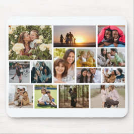 Skapa ditt eget 14 fotokollage-fotoblock musmatta