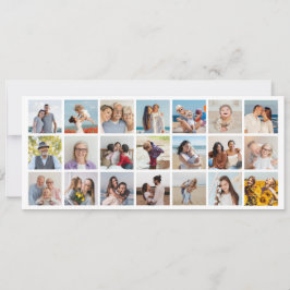 Skapa ditt eget 21 fotokollage redigerbart Färg Inbjudningar