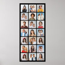 Skapa ditt eget 21 fotokollage redigerbart Färg