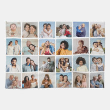 Skapa ditt eget 24 fotokollage redigerbart Färg