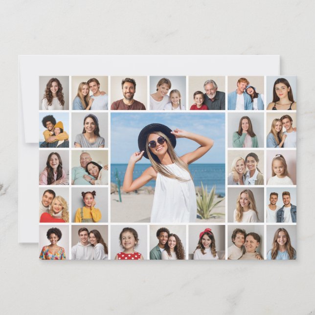 Skapa ditt eget 27 fotosamlingskort (Framsida)