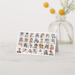 Skapa ditt eget 28 Photo Collage Pack på 25 Lojalitetskort