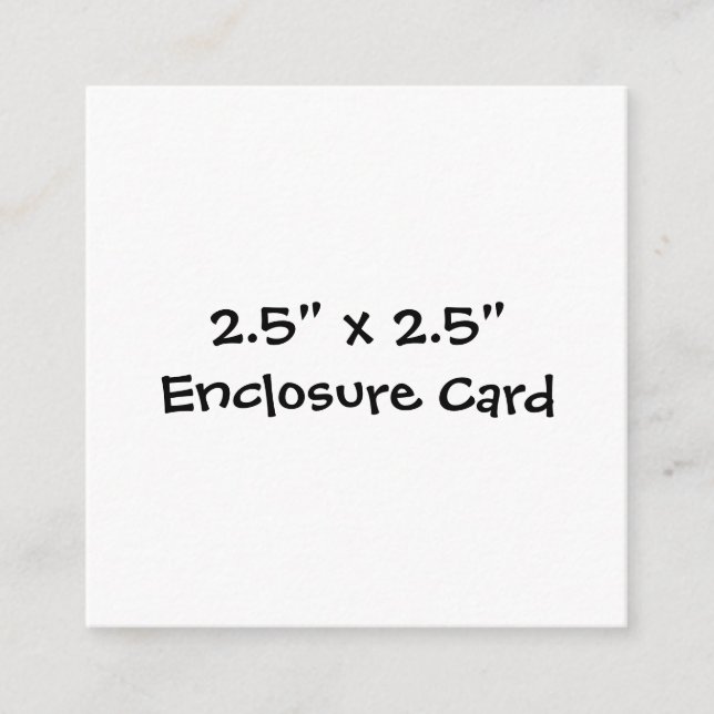 Skapa ditt eget 2,5" x 2,5" inklusionskort tilläggskort (Framsida)