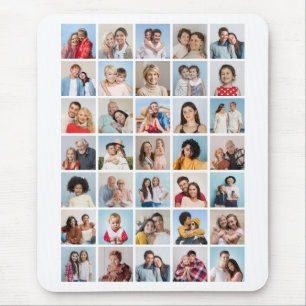 Skapa ditt eget 35 fotokollage redigerbart Färg Musmatta