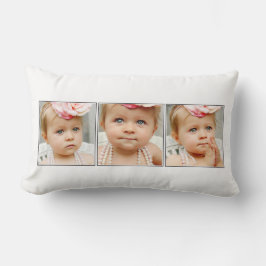 Skapa ditt eget 3-foto-keepsaksdöttrum lumbarkudde