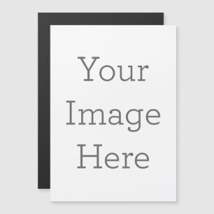 Skapa ditt eget 5-tums x 7-tums Magnetkort och kuv