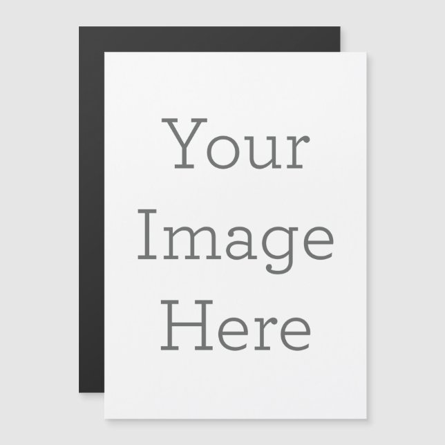 12,7 x 17,8 cm Magnetkort (Fram/baksida)