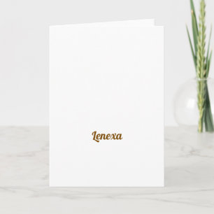 Skapa ditt eget 5" x 7" vikta gratulationskort kort