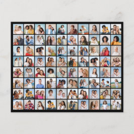 Skapa ditt eget 80 Photo Collage Editable Färg Flygblad