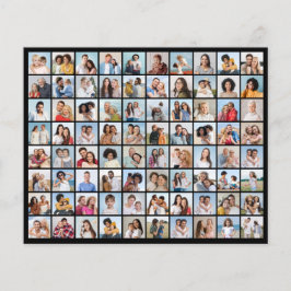 Skapa ditt eget 80 Photo Collage Editable Färg Flygblad