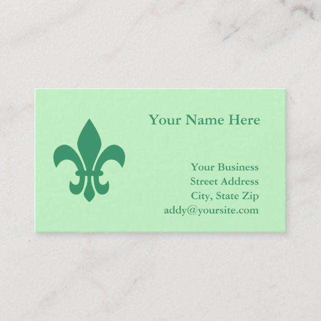 Skapa ditt eget Affärskort Visitkort (Framsida)