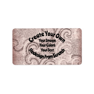 Skapa ditt eget Anpassad design Adressetikett