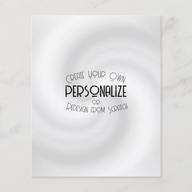 Skapa ditt eget Anpassad design Flygblad (Framsidan)