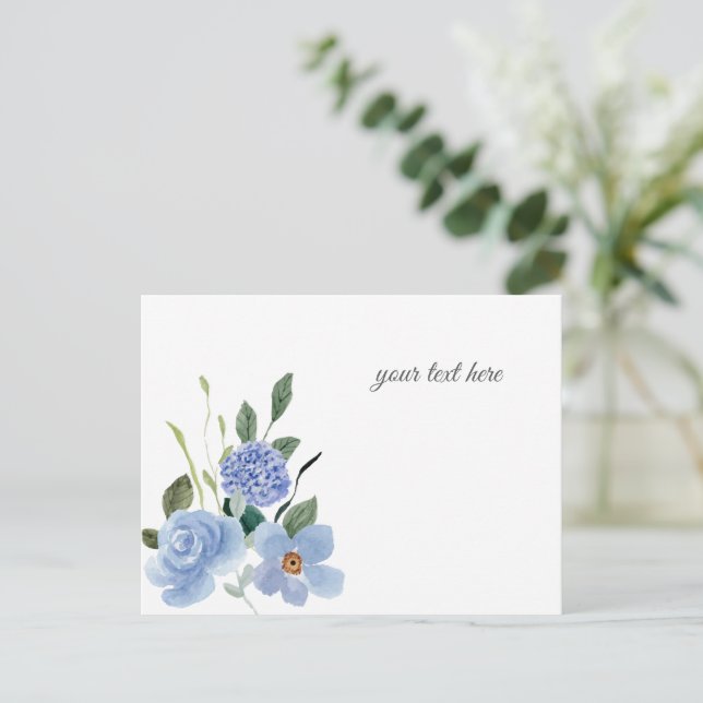 Skapa ditt eget Anpassad design Helg Vykort (Stående Fram)