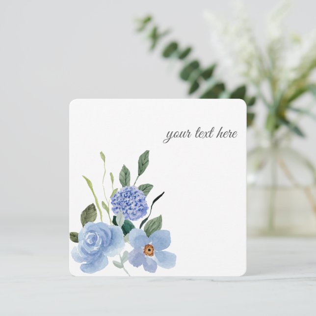 Skapa ditt eget Anpassad design Kort (Stående Fram)