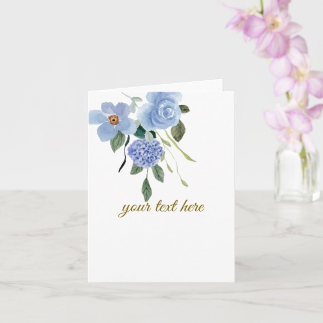 Skapa ditt eget Anpassad design Kort (Orkide)