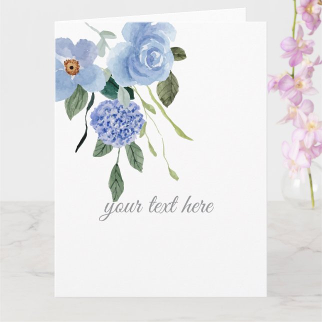 Skapa ditt eget Anpassad design Kort (Orkide)