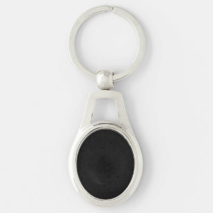 Skapa ditt eget Anpassad design Ovalt Silverfärgad Nyckelring