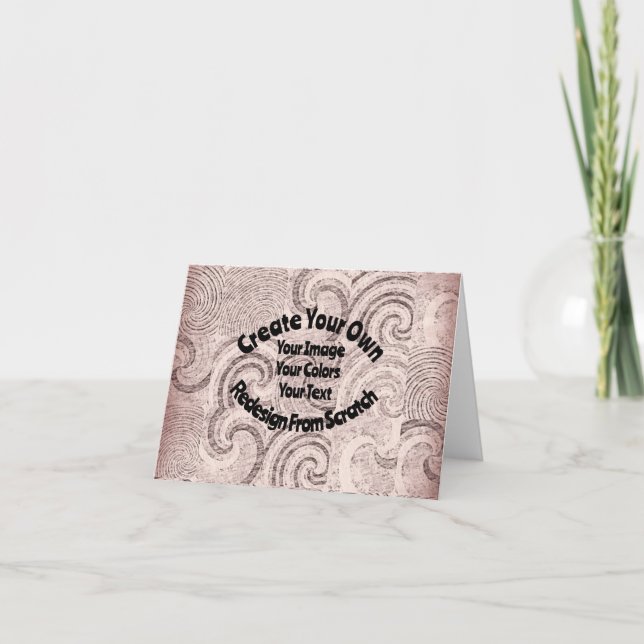 Skapa ditt eget Anpassad design Tack Kort (Framsida)