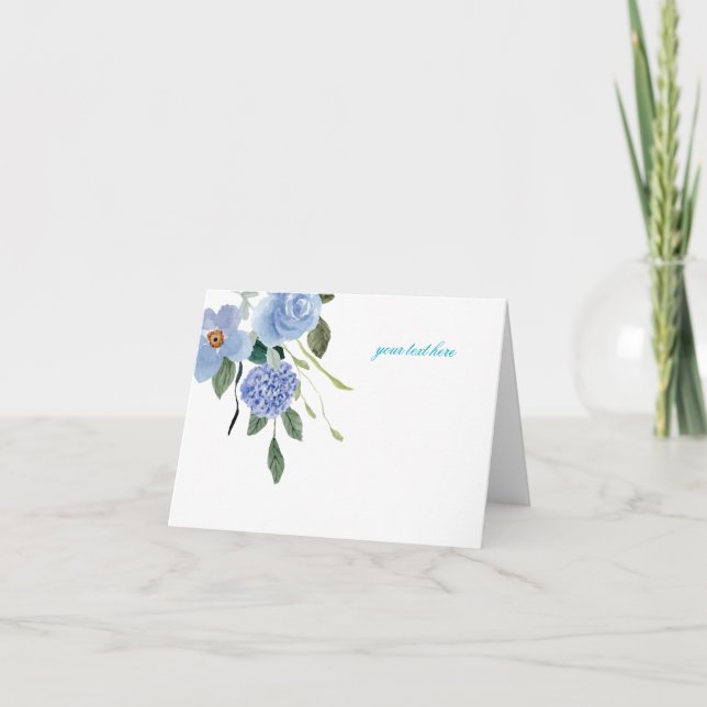 Skapa ditt eget Anpassad design Tack Kort (Framsida)