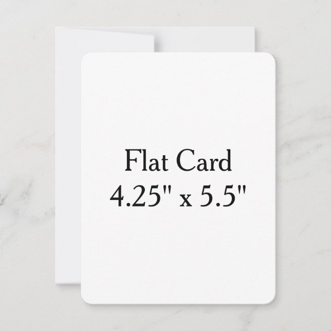 Skapa ditt eget anpassade 4,25" x 5,5" rundade pla (Framsida)
